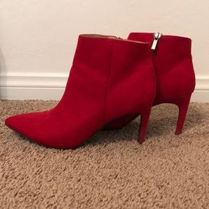 Red booties